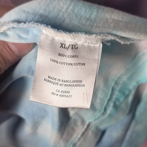 Nikelodeon Rugrats Tiedye Blue Pink T-Shirt Size XL - Picture 4 of 6